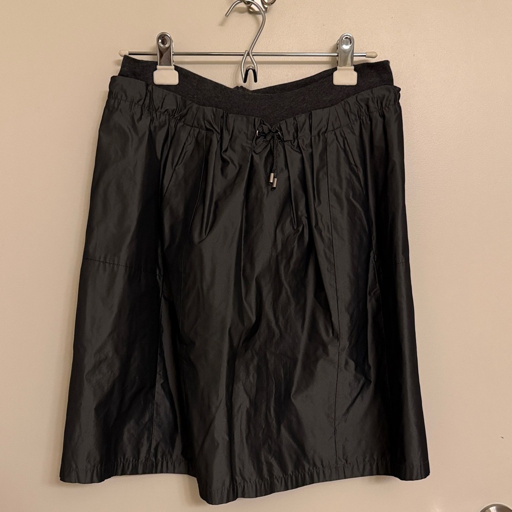 Rivamonti Black Drawstring Vintage Skirt